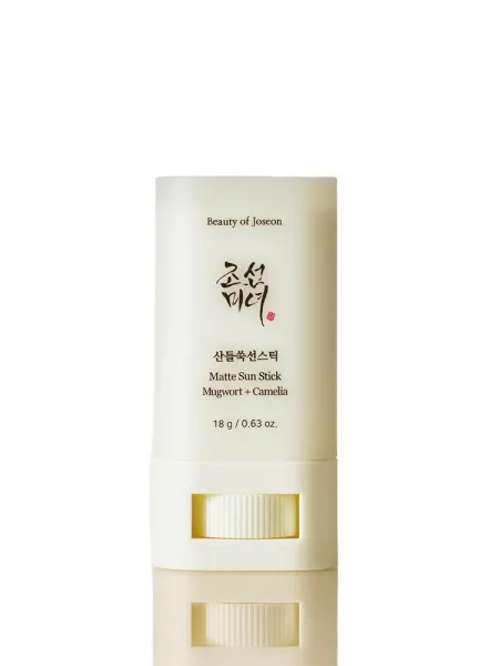 Beauty of Joseon Matte Sun Stick: Mugwort+Camelia SPF50+ PA++++ 18g – Αντηλιακό Στικ Προσώπου για Ματ Τελείωμα, Έλεγχο Λιπαρότητας & Προστασία UV