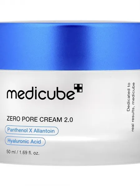 Medicube Zero Pore Cream 2.0 50ml – Κρέμα Προσώπου με AHA για Πόρους, Λιπαρότητα & Λεία Υφή
