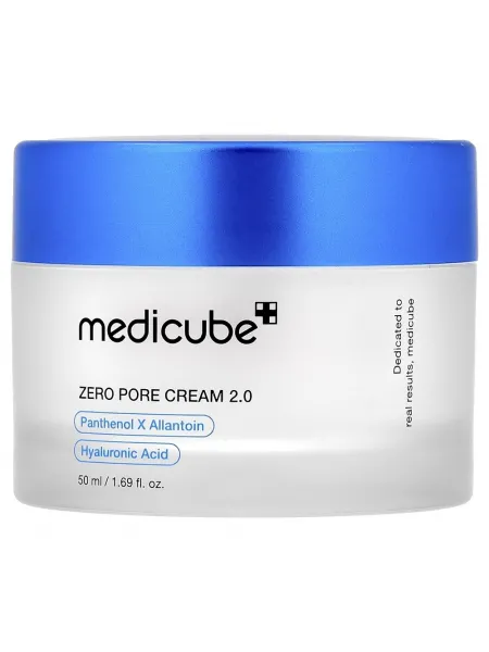 Medicube Zero Pore Cream 2.0 50ml – Κρέμα Προσώπου με AHA για Πόρους, Λιπαρότητα & Λεία Υφή