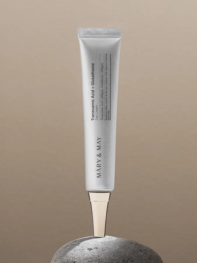 Mary&May Tranexamic Acid+Glutathione Eye Cream 30g – Κρέμα Ματιών με Tranexamic Acid & Γλουταθειόνη για Μαύρους Κύκλους, Δυσχρωμίες & Λάμψη Mary&May Tranexamic Acid+Glutathione Eye Cream 30g – Κρέμα Ματιών με Tranexamic Acid & Γλουταθειόνη για Μαύρους Κύκλους, Δυσχρωμίες & Λάμψη