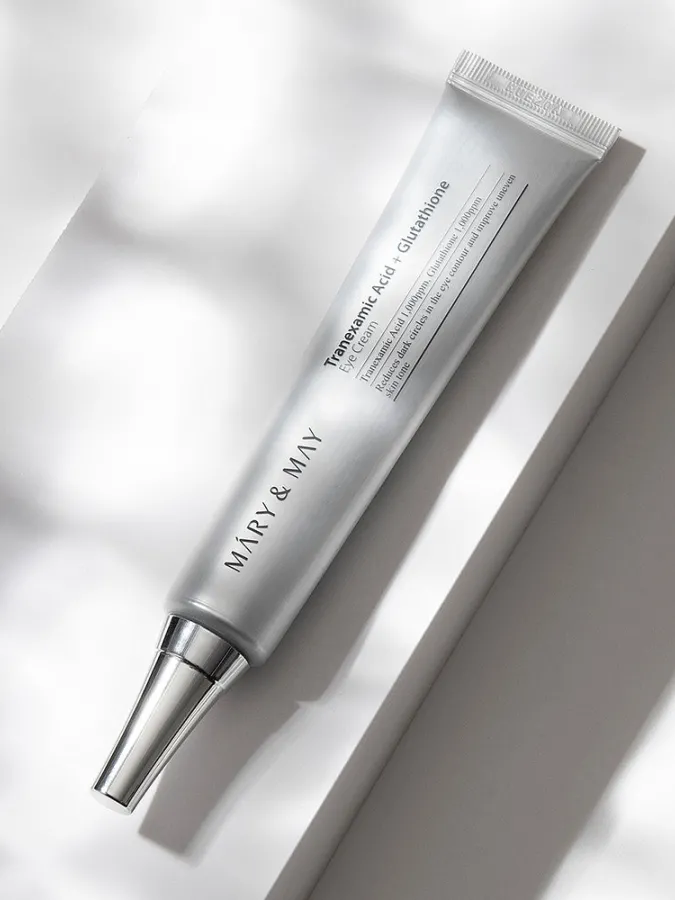 Mary&May Tranexamic Acid+Glutathione Eye Cream 30g – Κρέμα Ματιών με Tranexamic Acid & Γλουταθειόνη για Μαύρους Κύκλους, Δυσχρωμίες & Λάμψη Mary&May Tranexamic Acid+Glutathione Eye Cream 30g – Κρέμα Ματιών με Tranexamic Acid & Γλουταθειόνη για Μαύρους Κύκλους, Δυσχρωμίες & Λάμψη