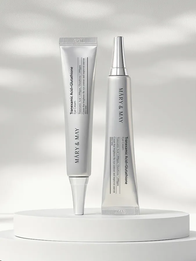 Mary&May Tranexamic Acid+Glutathione Eye Cream 30g – Κρέμα Ματιών με Tranexamic Acid & Γλουταθειόνη για Μαύρους Κύκλους, Δυσχρωμίες & Λάμψη Mary&May Tranexamic Acid+Glutathione Eye Cream 30g – Κρέμα Ματιών με Tranexamic Acid & Γλουταθειόνη για Μαύρους Κύκλους, Δυσχρωμίες & Λάμψη