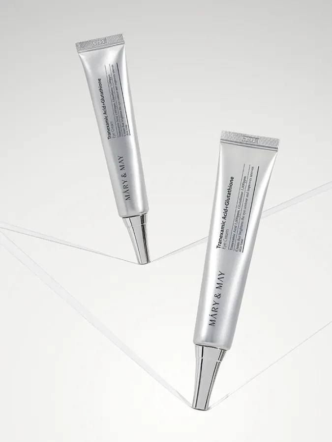 Mary&May Tranexamic Acid+Glutathione Eye Cream 30g – Κρέμα Ματιών με Tranexamic Acid & Γλουταθειόνη για Μαύρους Κύκλους, Δυσχρωμίες & Λάμψη Mary&May Tranexamic Acid+Glutathione Eye Cream 30g – Κρέμα Ματιών με Tranexamic Acid & Γλουταθειόνη για Μαύρους Κύκλους, Δυσχρωμίες & Λάμψη