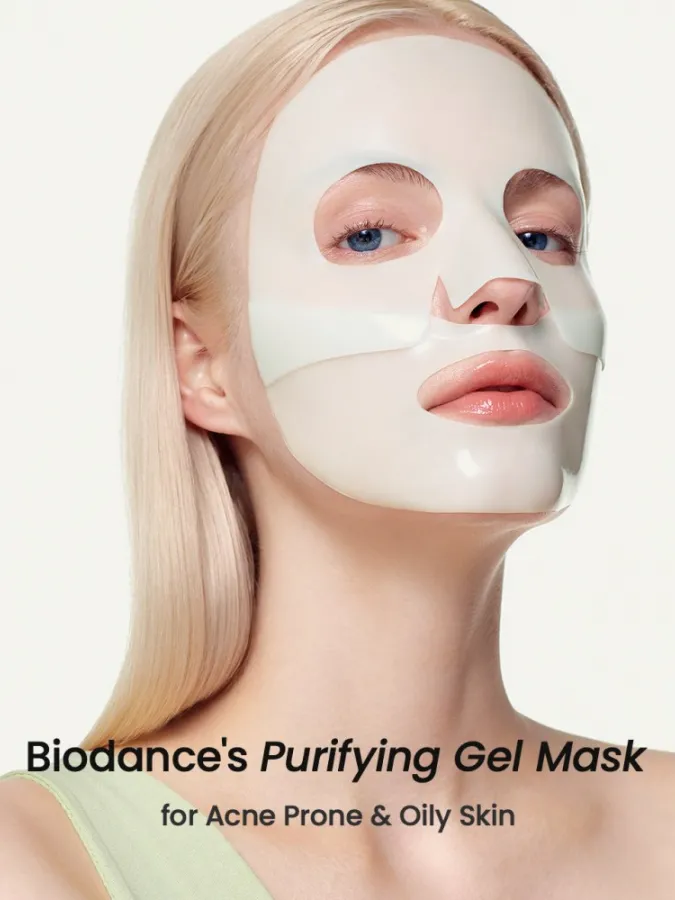 Biodance Refreshing Sea Kelp Real Deep Mask 34g – Μάσκα Υδρογέλης Προσώπου 1τμχ με Φύκια για Καταπράυνση, Έλεγχο Λιπαρότητας & Ατέλειες