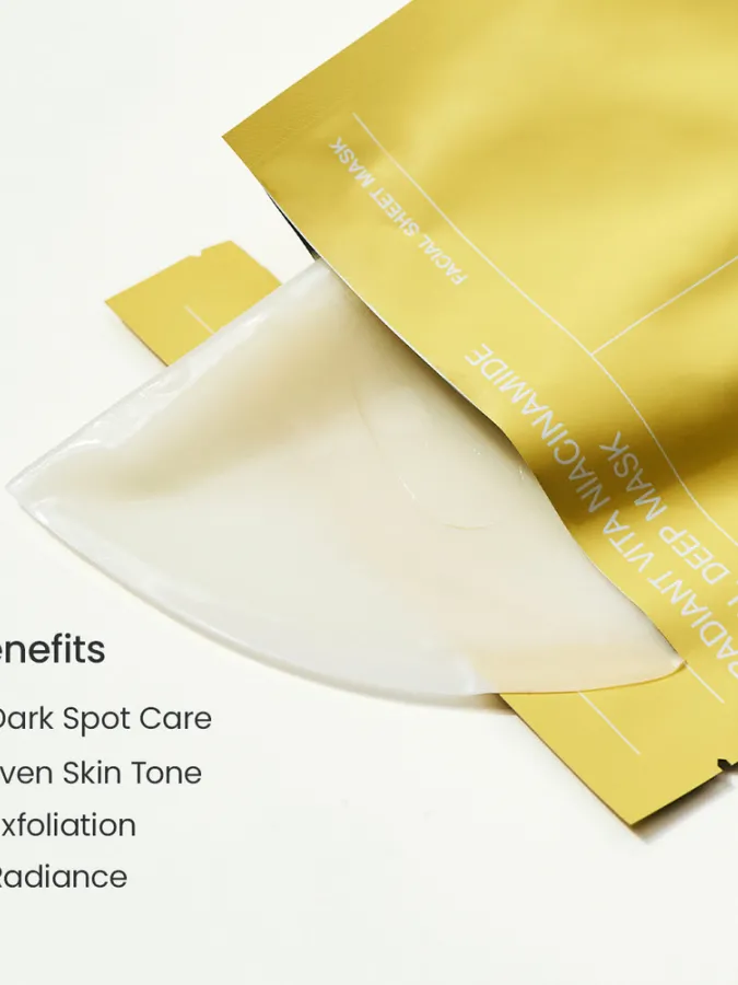 Biodance Radiant Vita Niacinamide Real Deep Mask 1τμχ – Μάσκα Προσώπου Υδρογέλης με Νιασιναμίδη για Λάμψη, Σκούρες Κηλίδες & Ενυδάτωση Biodance Radiant Vita Niacinamide Real Deep Mask 1τμχ – Μάσκα Προσώπου Υδρογέλης με Νιασιναμίδη για Λάμψη, Σκούρες Κηλίδες & Ενυδάτωση