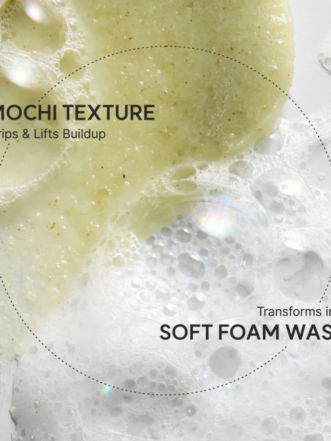 Arencia Fresh Green Rice Mochi Cleanser 120g – Καθαριστικό Προσώπου με Ρύζι για Πόρους, Μαύρα Στίγματα & Λιπαρότητα