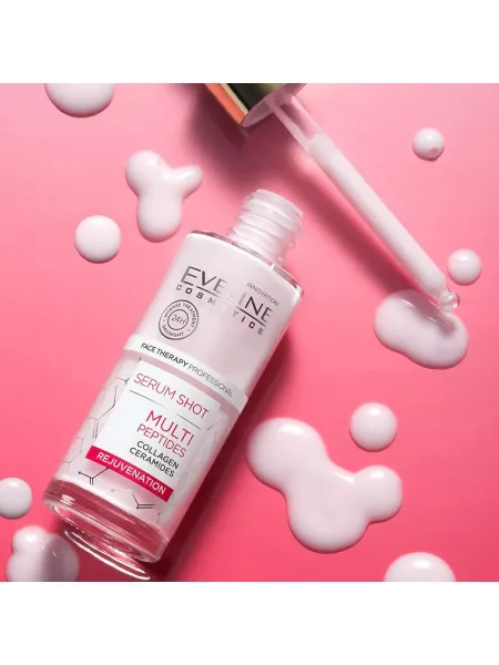 Eveline Cosmetics Face Therapy Professional Serum Shot Multipeptides Rejuvenating Treatment 30ml – Αντιγηραντικός Ορός Προσώπου για Σύσφιξη, Ελαστικότητα & Ρυτίδες