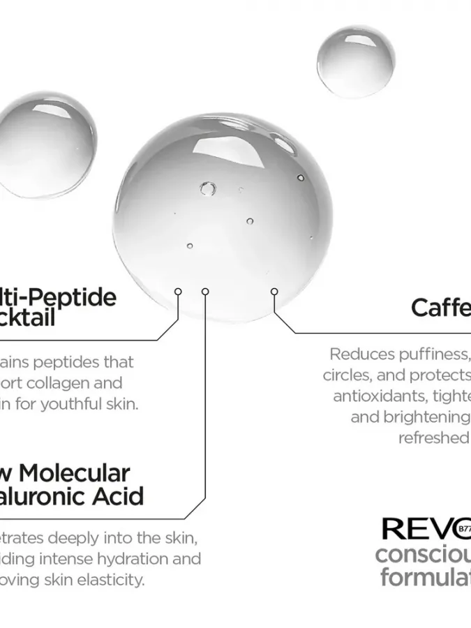 Revox B77 Just Multi-Peptide Serum for Eye Contour 30ml – Ορός Ματιών με Πεπτίδια για Λεπτές Γραμμές, Πρήξιμο & Θαμπή Όψη