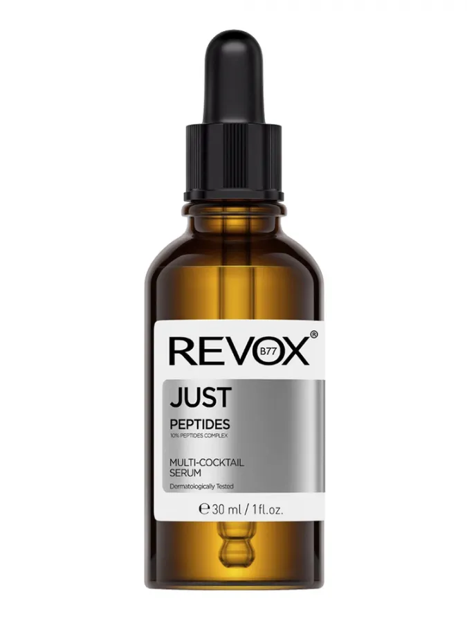 Revox B77 Just Peptides 10% Multi-Cocktail Serum 30ml – Ορός Προσώπου με Πεπτίδια για Ρυτίδες, Σύσφιξη & Ελαστικότητα