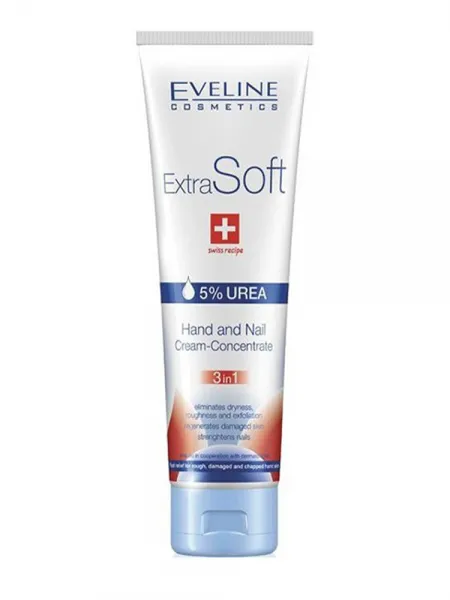 Eveline Extra Soft Hand & Nail Cream Concentrate 3 in 1 (100ml)