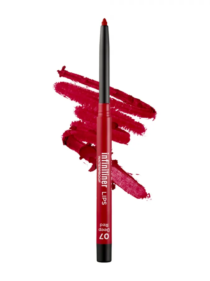 Mon Reve Infiniliner Gel Lip Pencil - Αδιάβροχο Μηχανικό Μολύβι Χειλιών 1.2gr – #07 Deep Red