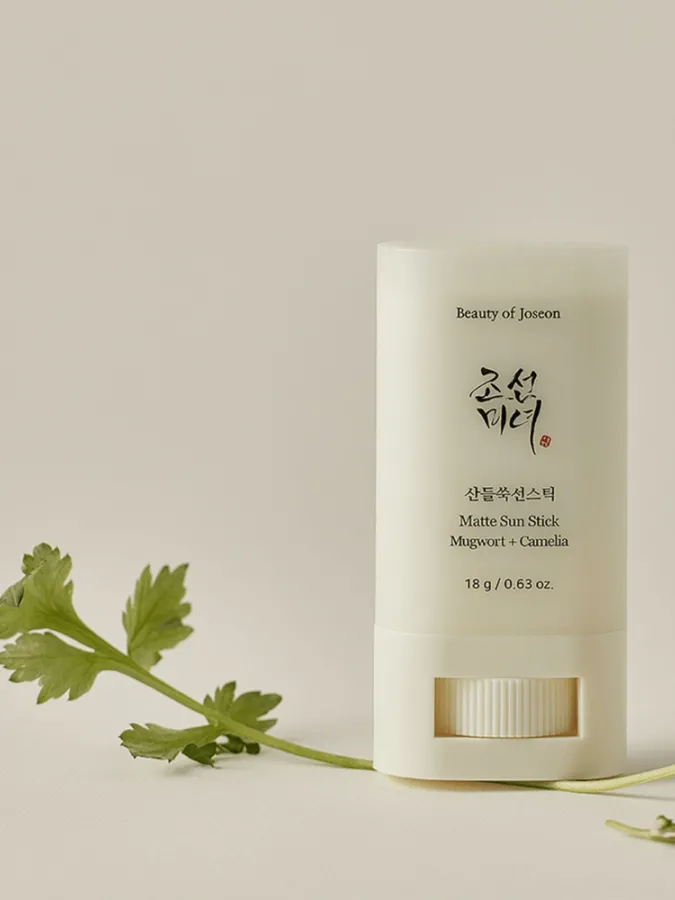 Beauty of Joseon Matte Sun Stick: Mugwort+Camelia SPF50+ PA++++ 18g – Αντηλιακό Στικ Προσώπου για Ματ Τελείωμα, Έλεγχο Λιπαρότητας & Προστασία UV Beauty of Joseon Matte Sun Stick: Mugwort+Camelia SPF50+ PA++++ 18g – Αντηλιακό Στικ Προσώπου για Ματ Τελείωμα, Έλεγχο Λιπαρότητας & Προστασία UV